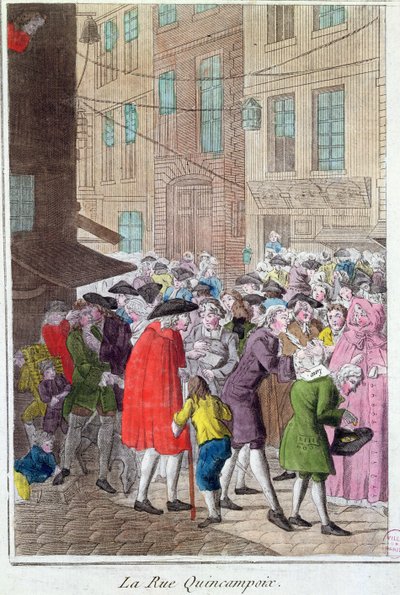 لا رو كوينكامبوا ، قضية القانون ، ج 1797 بواسطة المدرسة الفرنسية