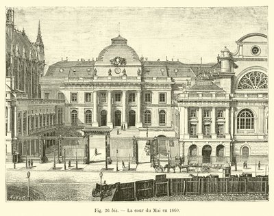 محكمة مايو عام 1860 بواسطة المدرسة الفرنسية
