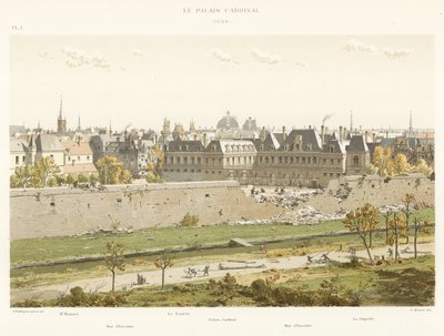 القصر الكاردينالي ، 1634 بواسطة المدرسة الفرنسية