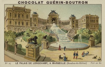 قصر لونجشامب ، في مرسيليا ، Bouches-du-Rhone بواسطة المدرسة الفرنسية
