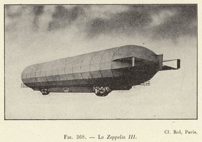 Zeppelin III بواسطة المدرسة الفرنسية