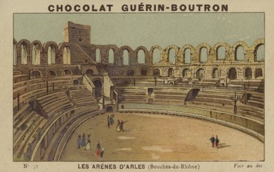 Les Arenes dArles، Bouches-du-Rhone بواسطة المدرسة الفرنسية