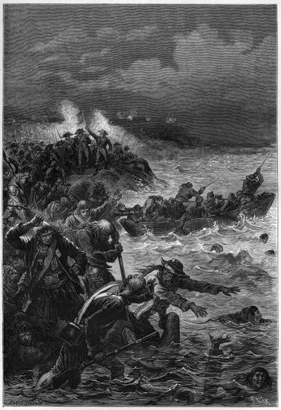 Les vendeens vaincus à Quiberon بقلم لويس لازار هوش (1768-1797) ، الجنرال الفرنسي للثورة بواسطة المدرسة الفرنسية