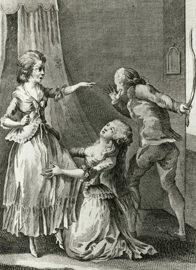 Libertinage - في "تاريخ امرأة الجمهورية الفرنسية يومًا بعد يوم" ، رستيف دي لا بريتون (1734-1806) ، جنيف 1791-1794. بواسطة المدرسة الفرنسية
