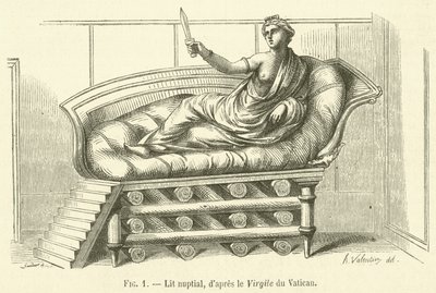 Lit nuptial (engraving) بواسطة المدرسة الفرنسية