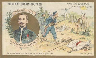 Louis-Marie-Julien Viaud dit Pierre Loti (1850-1923) ، كاتب فرنسي وضابط بحري ، مؤلف رواية "Pecheur d