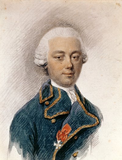 لويس أنطوان دي بوغانفيل (1729-1811) كشاب ، ج .1755 بواسطة المدرسة الفرنسية