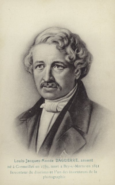 لويس داجير (1787-1851)، رائد التصوير الفوتوغرافي الفرنسي (ليثو) بواسطة المدرسة الفرنسية
