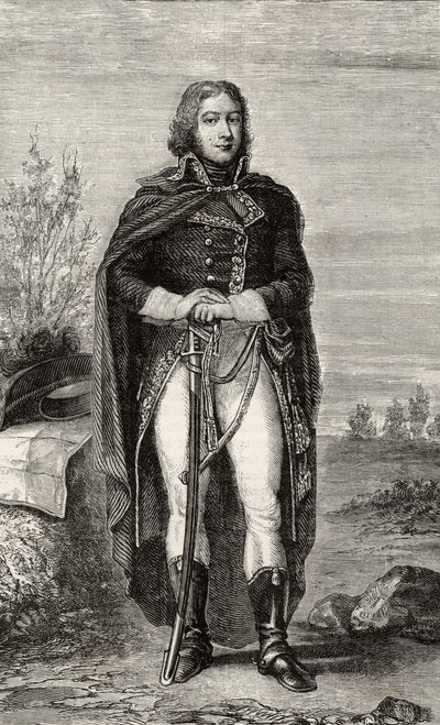 لويس لازار لاروش ، من "Histoire de la Revolution Française" بقلم لويس بلانك (1811-1882) بواسطة المدرسة الفرنسية
