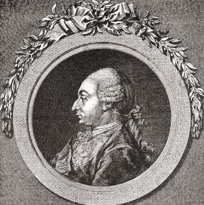 مارك أنطوان رينيه دو فوير وماركيز دي بولمي والماركيز الثالث أرجنسون 1722-1787 دبلوماسي فرنسي. من Les Heures Libres تم نشره عام 1908. بواسطة المدرسة الفرنسية