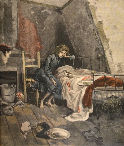 Martrydom of the child: شاب Guyon ، توضيح من Le Petit Journal: Supplement illustre ، 4 سبتمبر 1898 بواسطة المدرسة الفرنسية