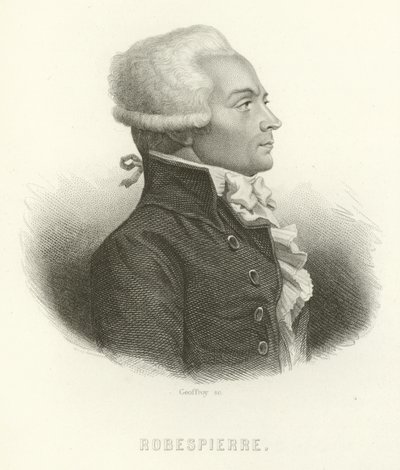 Maximilien de Robespierre بواسطة المدرسة الفرنسية