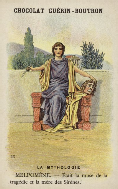 Melpomene بواسطة المدرسة الفرنسية