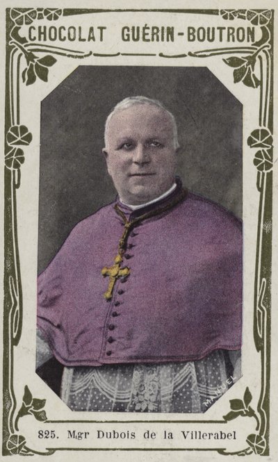 Monseigneur Dubois de la Villerabel (صورة ملونة) بواسطة المدرسة الفرنسية