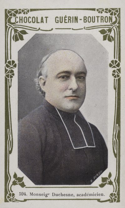 Monseigneur Duchesne ، أكاديمي (صورة ملونة) بواسطة المدرسة الفرنسية