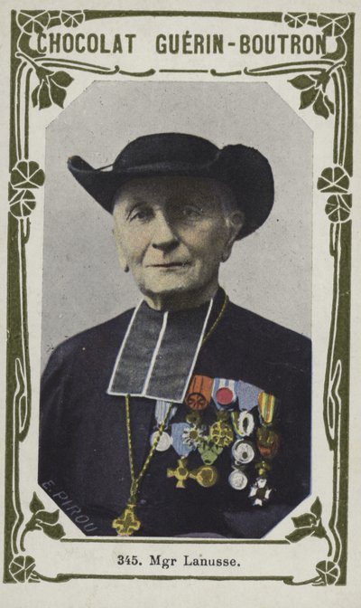 Monseigneur Lanusse (صورة ملونة) بواسطة المدرسة الفرنسية