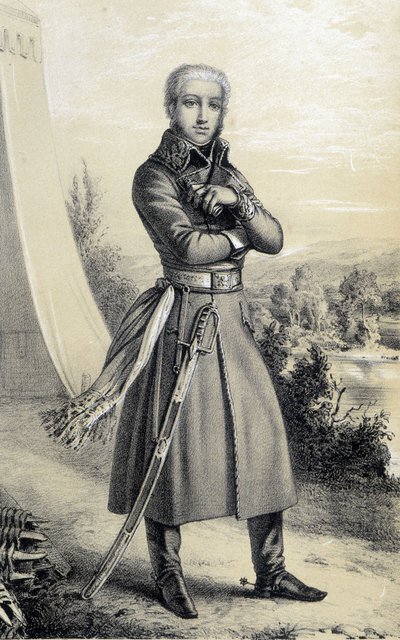Moreau - in “” Galerie historique de la Revolution francaise”” by Albert Maurin بواسطة المدرسة الفرنسية