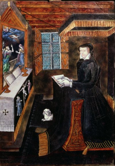 خزانة حداد مع مشاهد لحياة المسيح وسمات هنري الثاني (1519-59) وكاترين دي ميديشي (1519-1589) (المينا والخشب) (تفاصيل 154768) بواسطة المدرسة الفرنسية