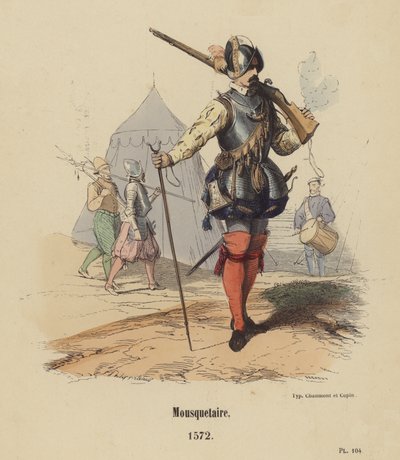 Mousquetaire بواسطة المدرسة الفرنسية