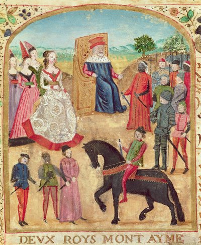 السيدة 1335 f.1 تعرفت مارجريت من يورك على زوجها المستقبلي تشارلز بولد في 27 يونيو 1468 في دام بواسطة المدرسة الفرنسية