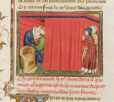 السيدة 22531 زوجان في السرير ، من Le Livre des Proprietes des choses بواسطة Barthelemy lAnglais ، c.1410-15 بواسطة المدرسة الفرنسية