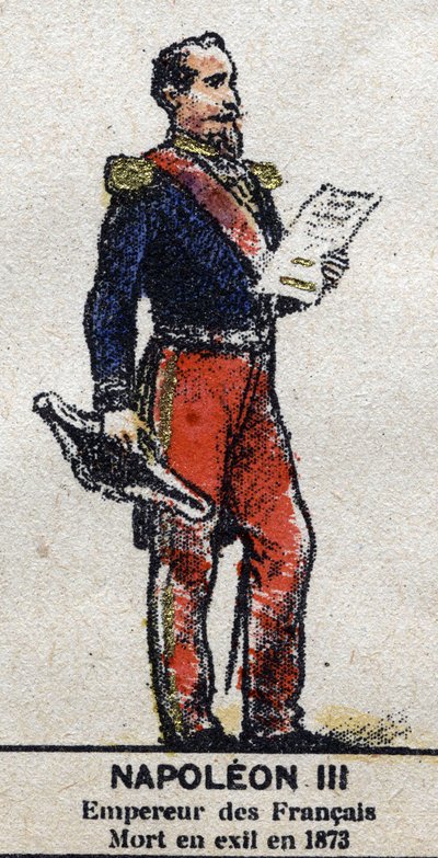 نابليون الثالث (1808-1873) ، إمبراطور الفرنسيين. بواسطة المدرسة الفرنسية