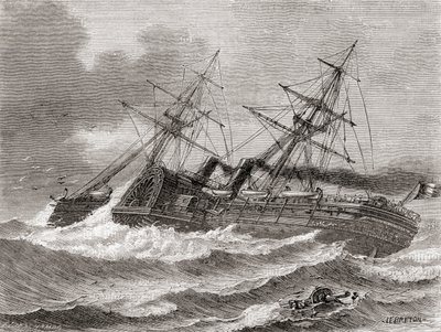 نابليون الثالث ، من Les Merveilles de la Science ، حانة .1870. بواسطة المدرسة الفرنسية