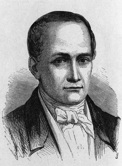 Nicéphore Niepce (1765-1833) ، مخترع فرنسي ، رائد التصوير الفوتوغرافي - في "Album de la Science؛ علماء لامعون الاكتشافات العظيمة "" "1896. بواسطة المدرسة الفرنسية