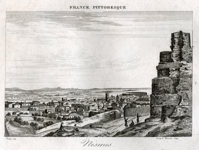 نيم. (نقش ، حوالي 1850) بواسطة المدرسة الفرنسية