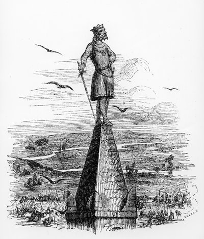 Nominoe ، دوق بريتاني الأول ، التوضيح من La Bretagne Ancienne et Moderne بواسطة Pitre Chevalier ، c.1840 بواسطة المدرسة الفرنسية