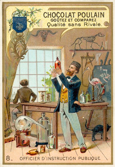 ضابط التعليمات Publique (chromolitho) بواسطة المدرسة الفرنسية