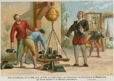 Otto von Guericke بواسطة المدرسة الفرنسية