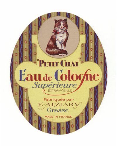 Petit Chat Label، Eau de Cologne بواسطة المدرسة الفرنسية