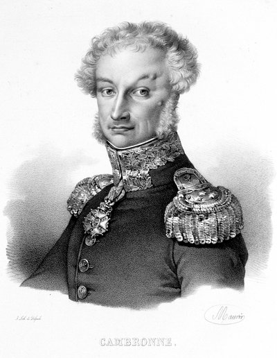 بيير ، فيسكونت كامبرون ، جنرال فرنسي (1770-1842). بواسطة المدرسة الفرنسية