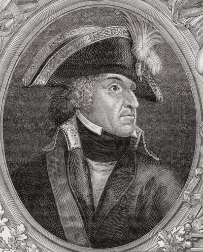 بيير دي رويل (1752-1821) ماركيز دي بيرونفيل ، من "هيستوار دو لا ريفولانس فرانسيز" بواسطة لويس بلانك (1811-1882) منقوش بواسطة Pannemaker (1818) 1847-62 بواسطة المدرسة الفرنسية