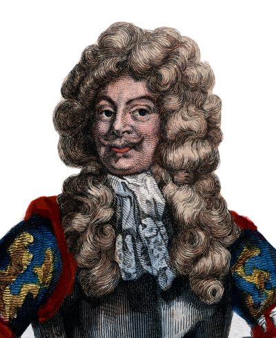 صورة لإبراهام دوكين (1610-1688) ، الماركيز الفرنسي والضابط البحري. بواسطة المدرسة الفرنسية