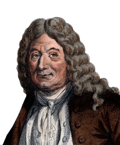 صورة آلان رينيه ليساج (لو سيج) (1668-1747) ، الروائي والكاتب المسرحي الفرنسي. بواسطة المدرسة الفرنسية