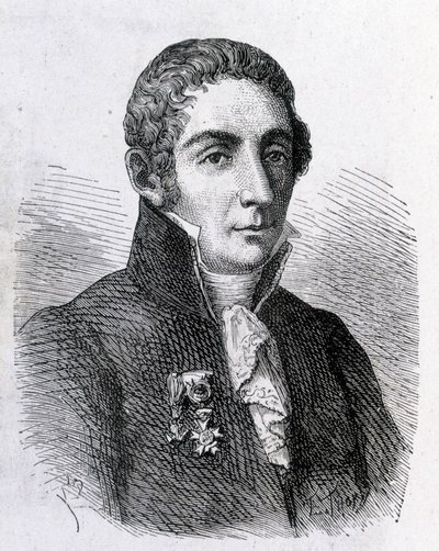 صورة لأليساندرو (ألكسندر) فولتا (1745 - 1827) - في ألبوم العلوم ؛ علماء لامعون الاكتشافات العظيمة "" "1896. بواسطة المدرسة الفرنسية