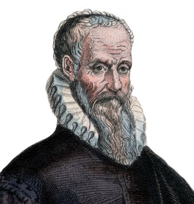 صورة لأمبرواز باري (1509-1590) ، الجراح الفرنسي. بواسطة المدرسة الفرنسية