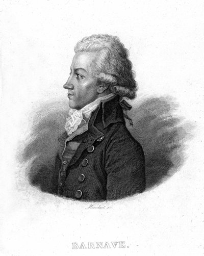 صورة أنطوان بارناف (1761 - 1793) ، الثورة الفرنسية - في "الثورة الفرنسية" بقلم تيير بواسطة المدرسة الفرنسية