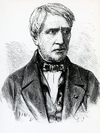 صورة أنطوان سيزار بيكريل (1788-1878) ، عالم فيزياء فرنسي ، فرنسا بواسطة المدرسة الفرنسية