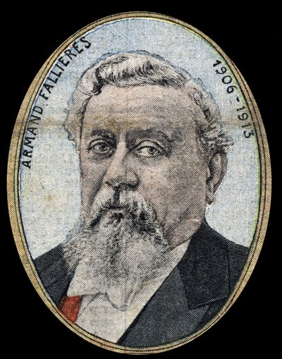 صورة لأرماند فاليريس (1841-1931) رئيس الجمهورية. بواسطة المدرسة الفرنسية