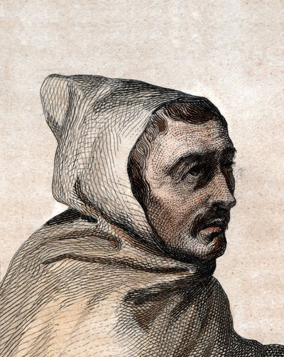 صورة أرماند جان لو بوثيلييه دي رانس (1626-1700) ، رئيس الدير الفرنسي ومؤسس Trappist Cistercians. بواسطة المدرسة الفرنسية