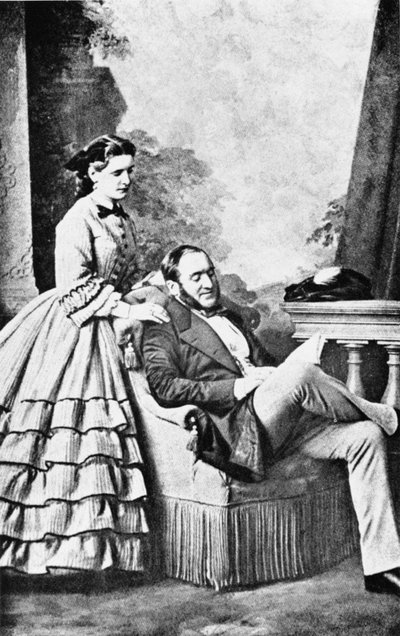 صورة البارون جورج يوجين هوسمان (1809-91) وابنته ، من حياة وأوقات بارون هوسمان ، لندن ، ويدنفلد ونيكلسون ، القرن التاسع عشر بواسطة المدرسة الفرنسية