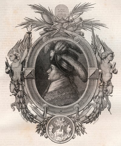 صورة بارتيليمي فرانسوا ماري (ماركيز) (1747-1830) (بالتازار فرانسوا ، ماركيز بارثيليمي) - نقش في "" الموسوعة الوطنية الجديدة "لموريس لا شارست - 1870 - بواسطة المدرسة الفرنسية