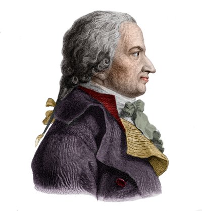 صورة لبيرنت أنكر (1746-1805) مالك السفينة النرويجية. بواسطة المدرسة الفرنسية