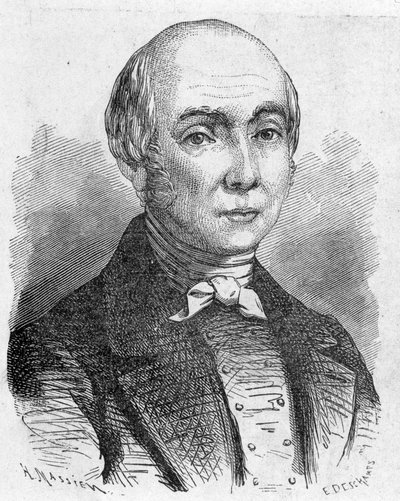 صورة لتشارلز داليري (1754 - 1835) ، - في "" ألبوم العلوم ؛ علماء لامعون الاكتشافات العظيمة "" "1896. بواسطة المدرسة الفرنسية