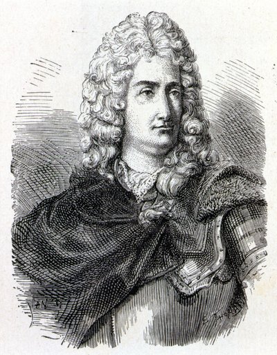 صورة لشارل فرانسوا دو فاي (دوفاي؟) (1698 - 1739) ، الكيميائي والفيزيائي الفرنسي - في ألبوم دي لا ساينس "" ؛ علماء لامعون الاكتشافات العظيمة "" "1896. بواسطة المدرسة الفرنسية