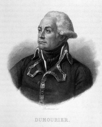 صورة لشارل فرانسوا دو بيرييه دوموريز (1739 - 1823) الجنرال الفرنسي - في الثورة الفرنسية بواسطة تيير. القرن ال 19 بواسطة المدرسة الفرنسية