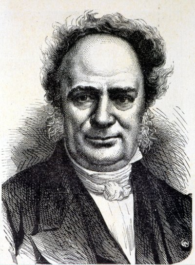 صورة لتشارلز فريدريك كوهلمان (1803 - 1881) - في "" ألبوم العلوم ؛ علماء لامعون الاكتشافات العظيمة "" "1896. بواسطة المدرسة الفرنسية